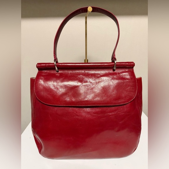HOBO Handbags - HOBO International Red Leather Handbag